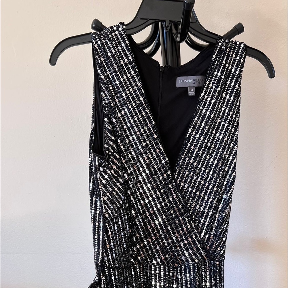 Glamorous black and sparkling jumpsuit